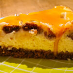 December cheesecake met gezouten karamel