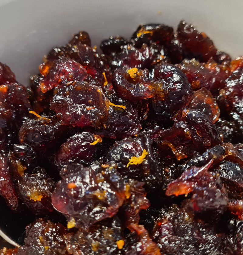 cranberry compote uit de instant pot CPE