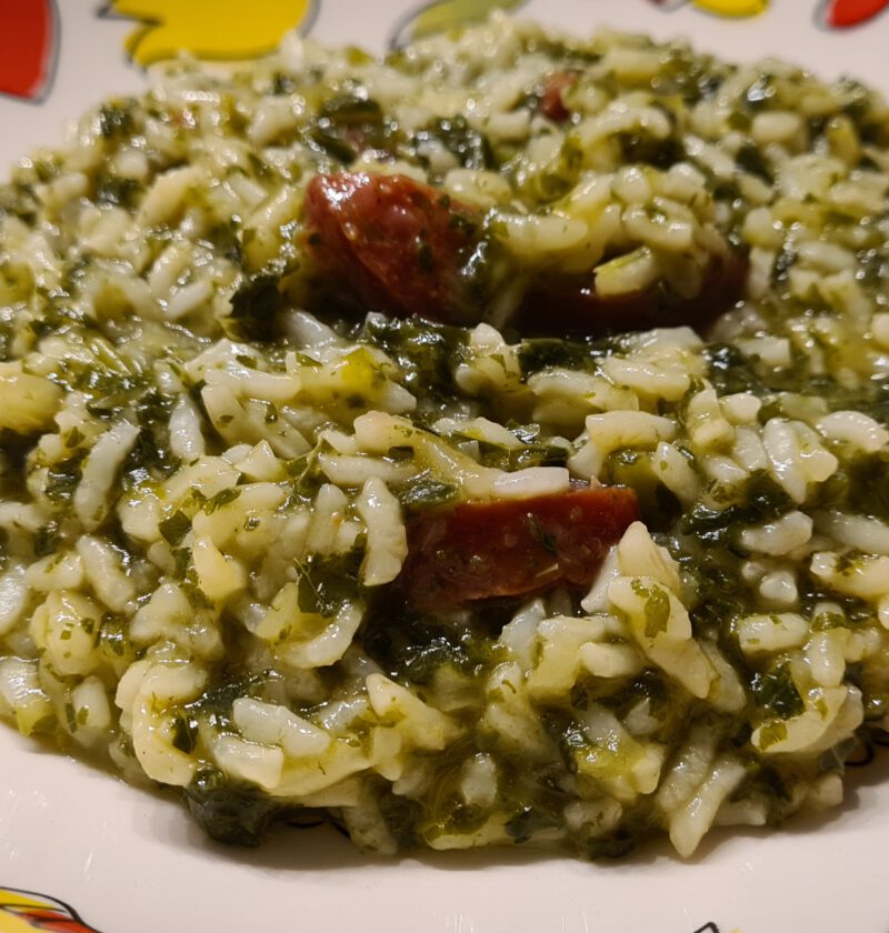 Boerenkool risotto uit de cpe