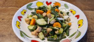 Zomerse kip salade