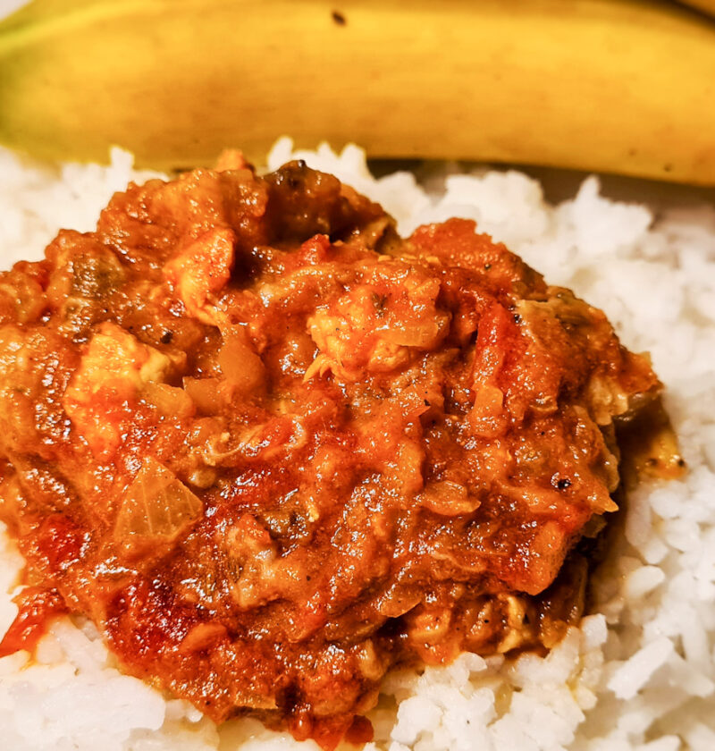 Banaan curry uit de instant pot / CPE